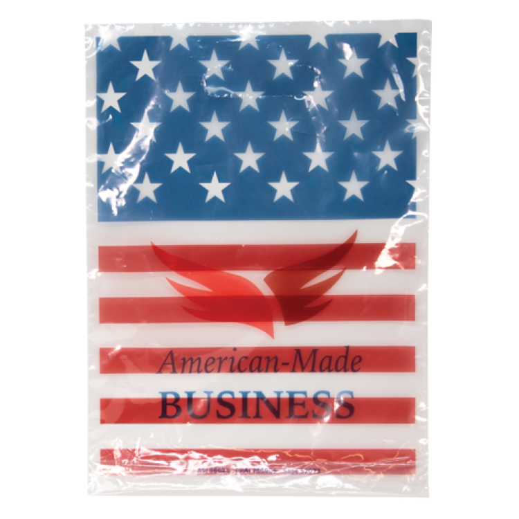 Digital Full Color 2-Sided Clear Plastic Bags with Gusset (9" x 12" x 2")