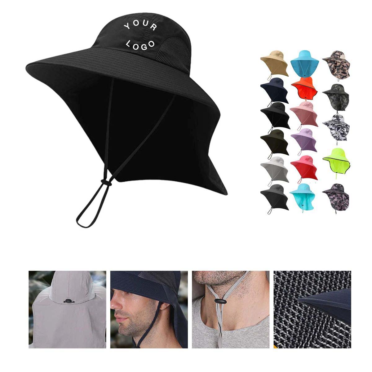 Breathable Mesh Sun Hat for Summer Activities 7