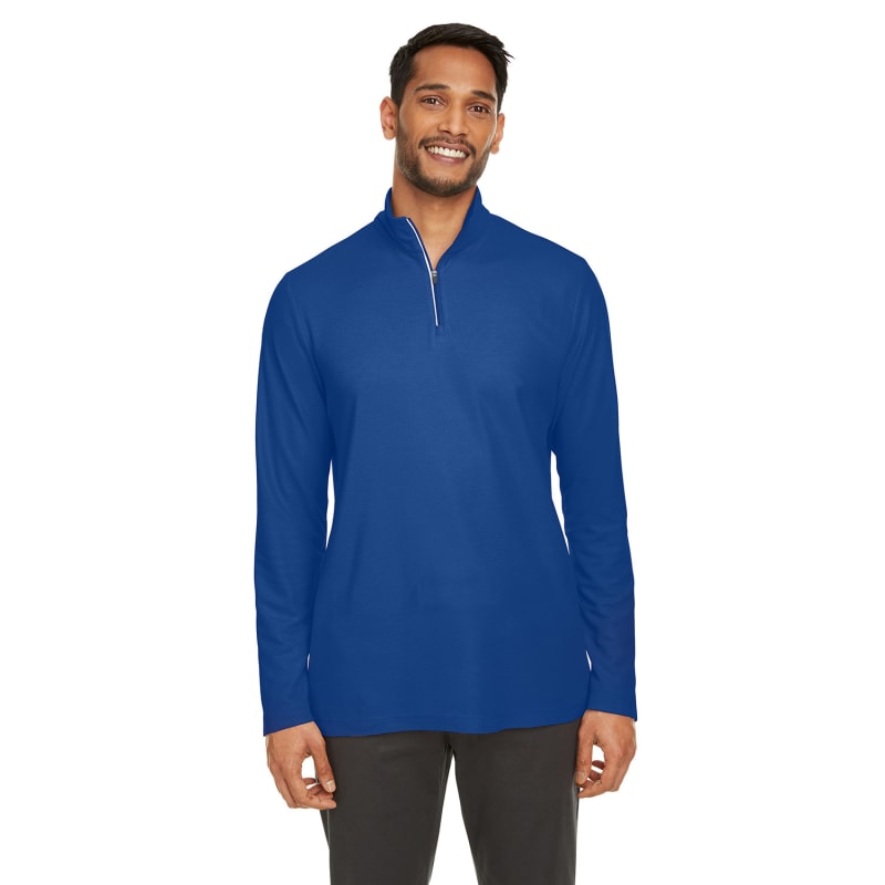 CORE365 Men's Fusion ChromaSoft™ Pique Quarter-Zip 18