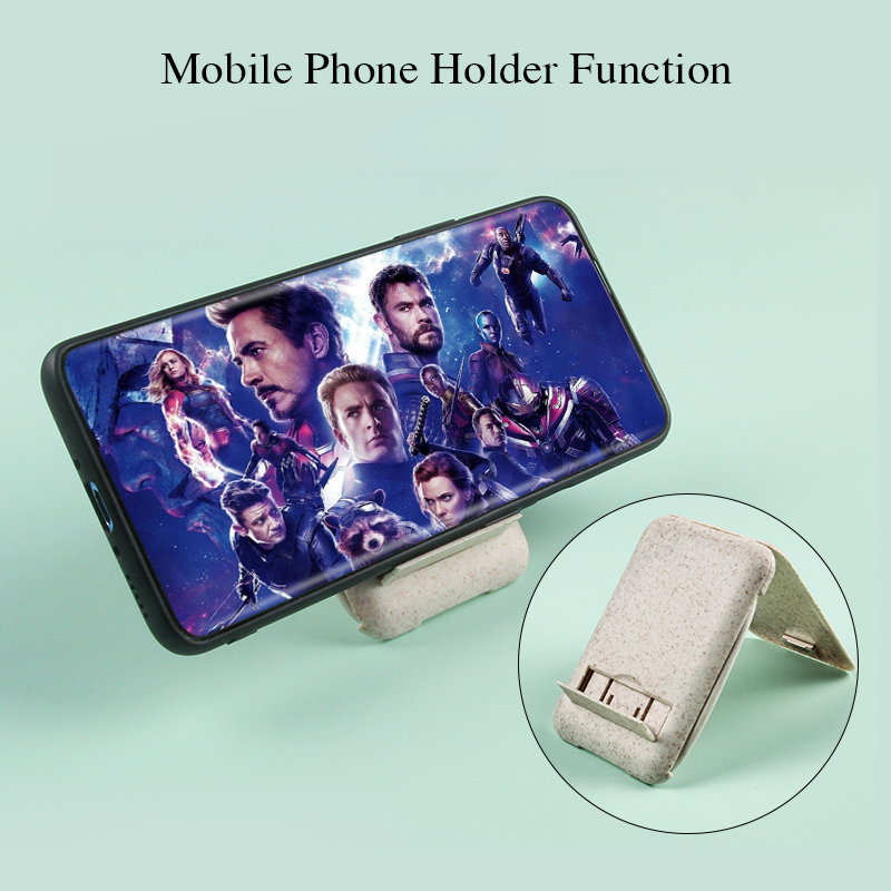 Eco-Friendly 6-in-1 Charging Cable Kit Wheat Straw 18