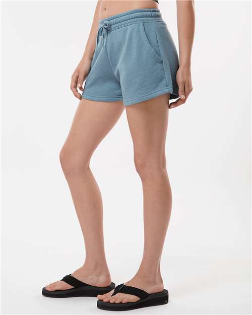 Women's Lightweight California Wave Wash Fleece Shorts - PRM20SRT 67
