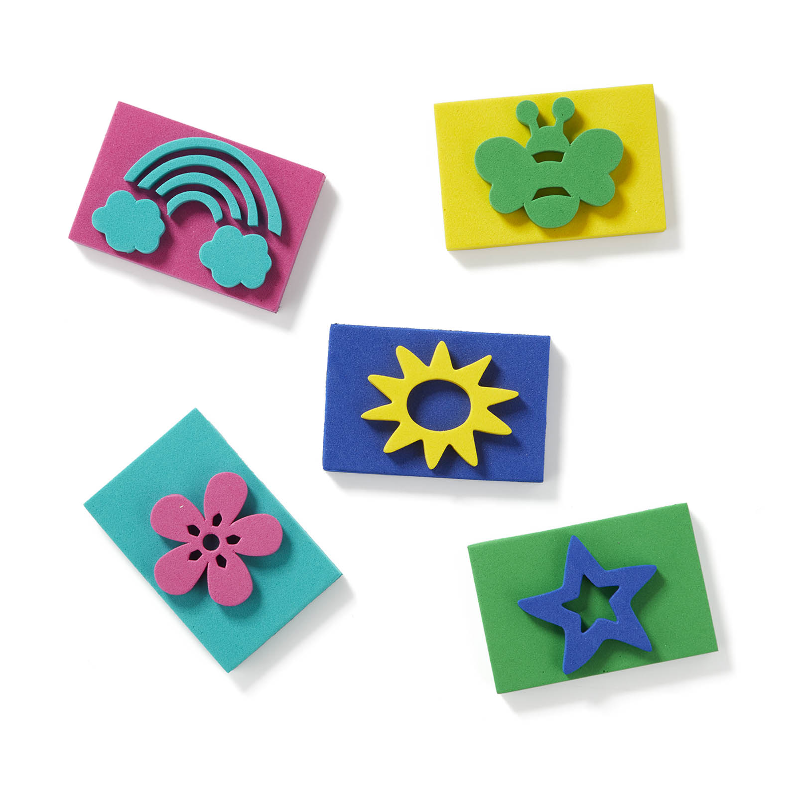 2 Pack Foam Stamp Kit 6