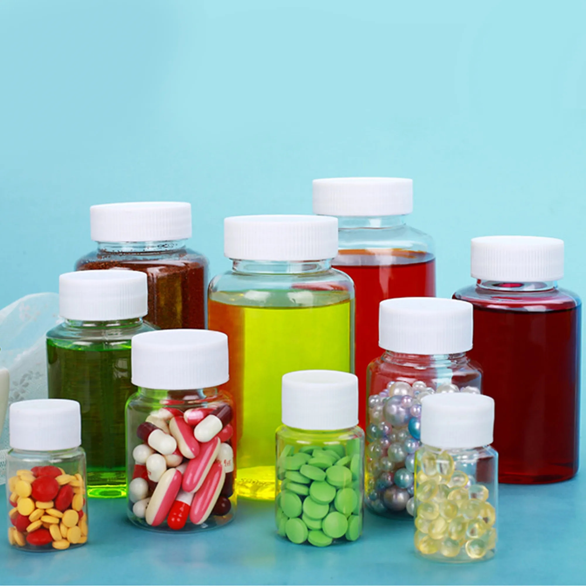 1oz Clear Refillable Bottle 3