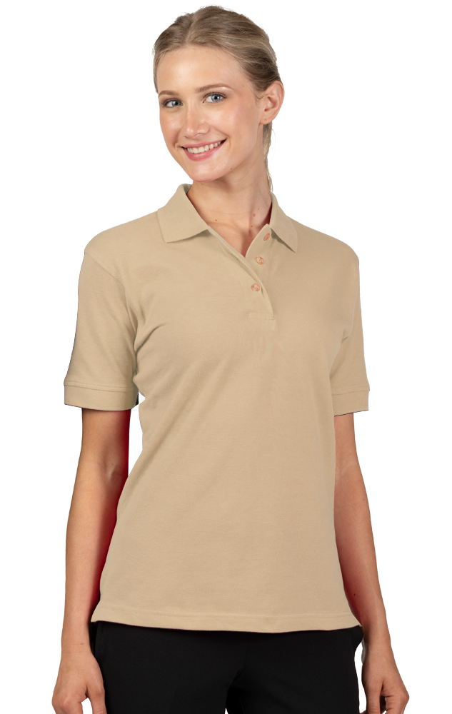 Ladies' 100% Cotton Pique Polo 2