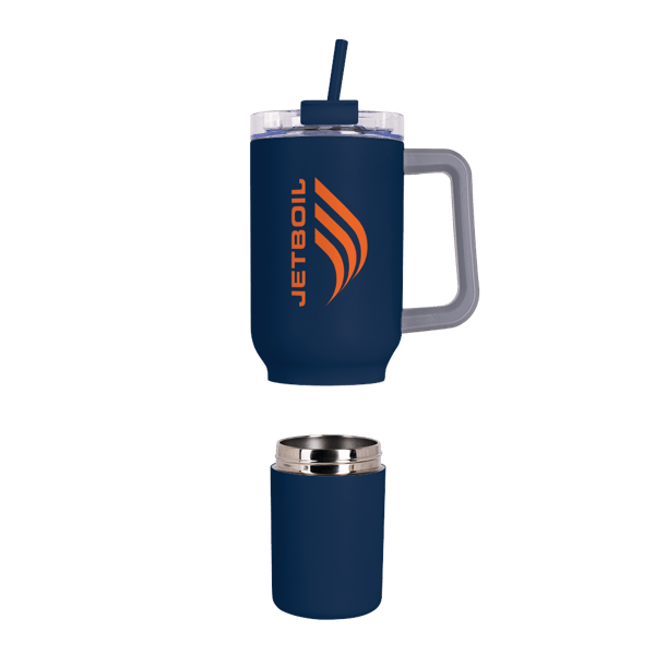 Key West 22 oz SS Travel Mug w/Can Cooler 364