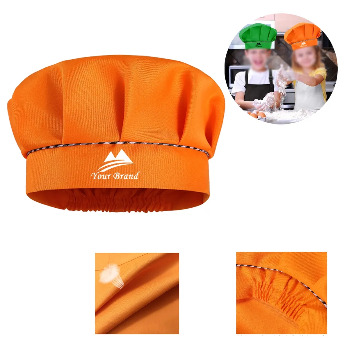 Fashion Kids Chef Hat 1