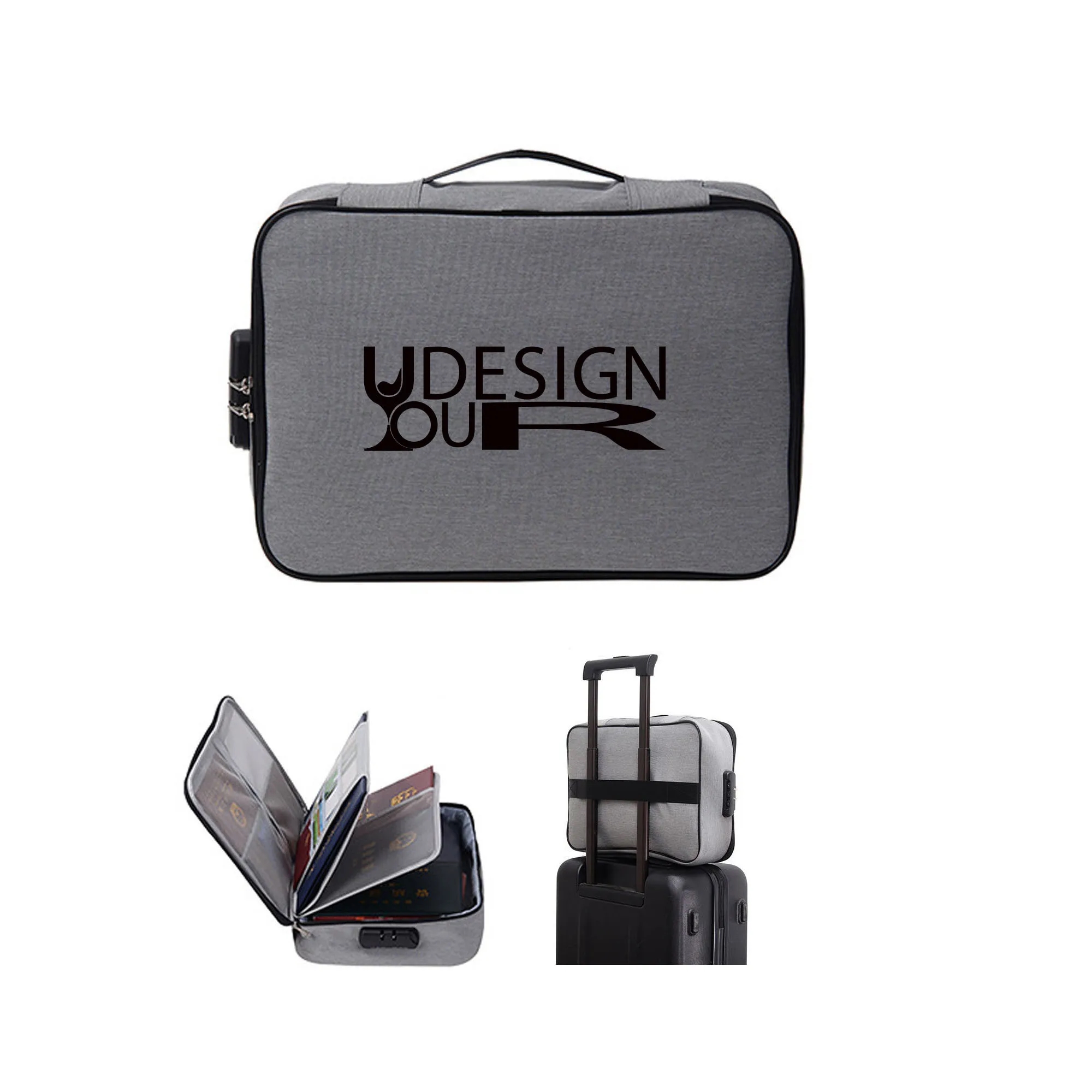 Document Bag With Lock 1