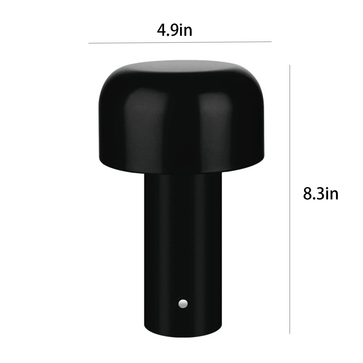 Metal Table Lamp Mushroom Shape Ambiance Bar 2