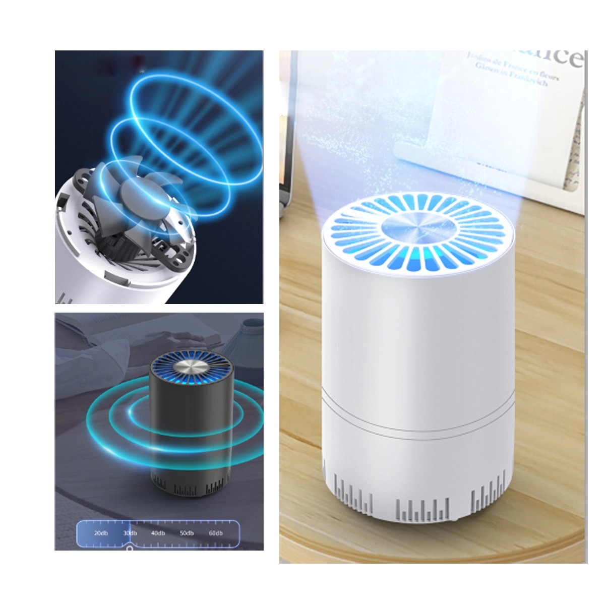 Air Purifier Small Portable Cleaner With HEPA Filter 6