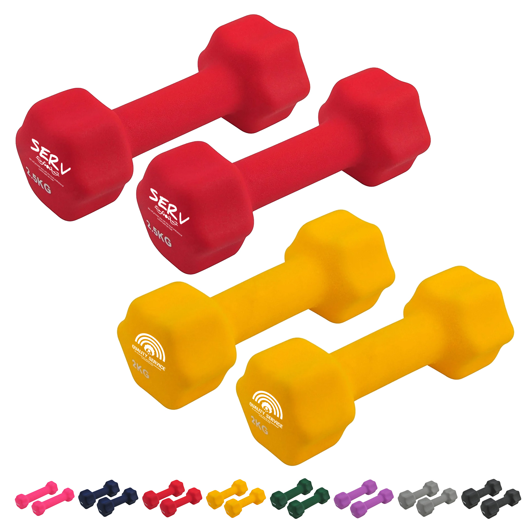3lbs Hexagonal Dumbbell 5