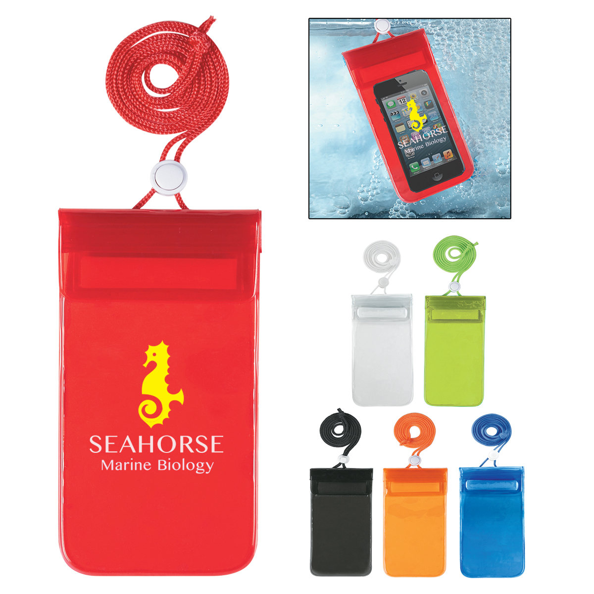 Waterproof Pouch With Neck Cord 4
