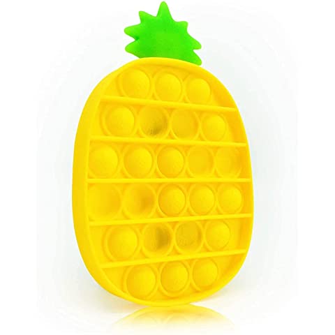 Pineapple Shape Bubble Push Popper Anxiety Relief Autism Toy Board 2