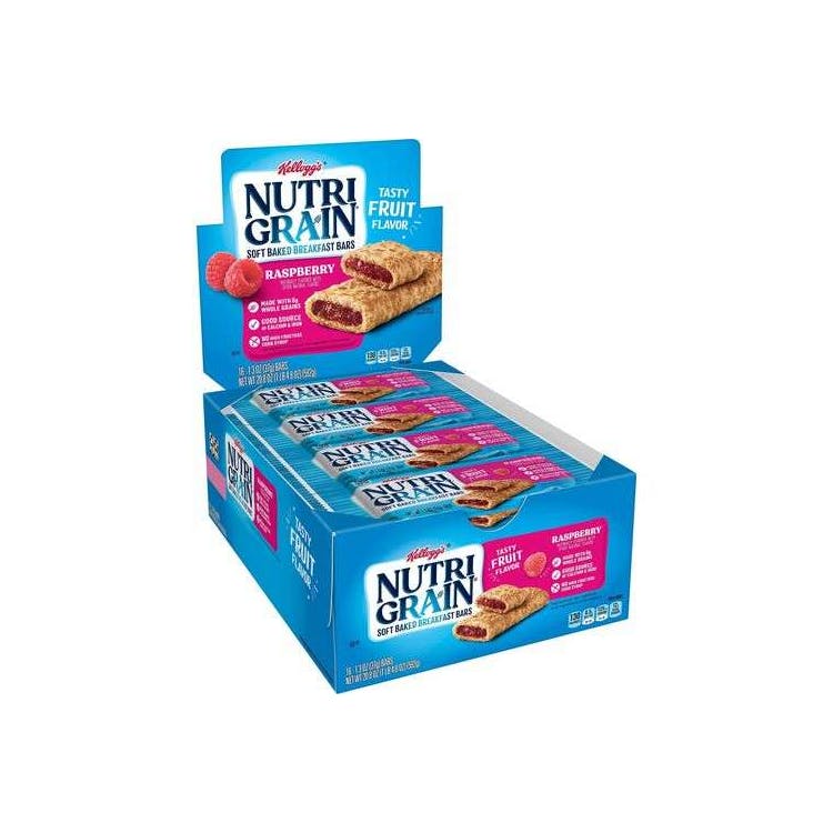 Nutri-Grain Breakfast Bars - Raspberry 1.3 oz 48 Total Bars 2
