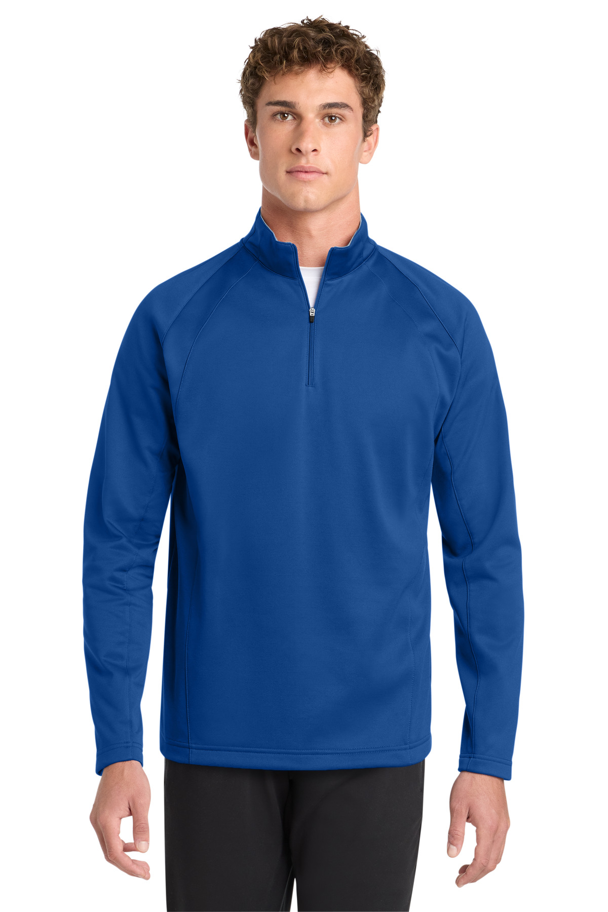 Sport-Tek Sport-Wick Fleece 1/4-Zip Pullover. F243, custom hoodie or sweatshirt with logo imprint 49