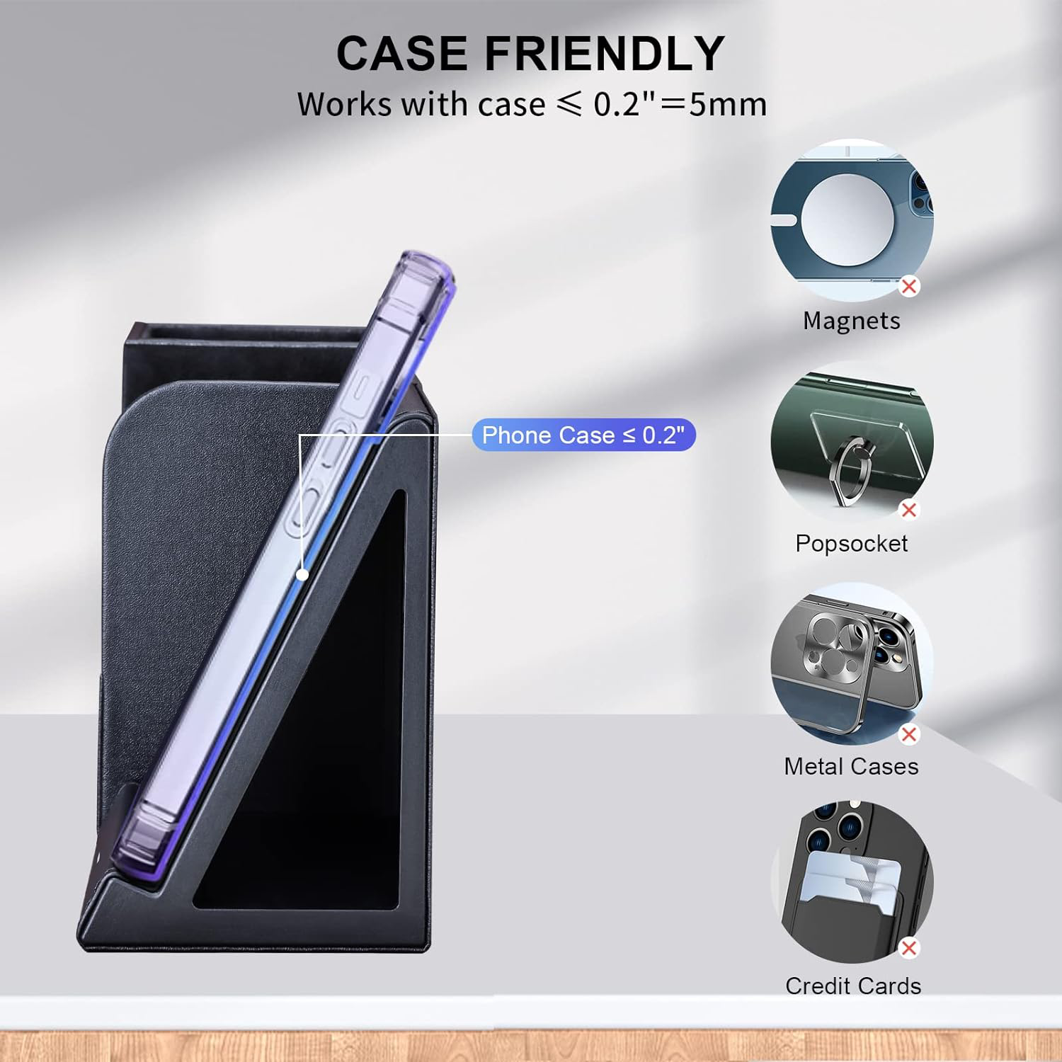 Wireless Charging Desk Organizer 2