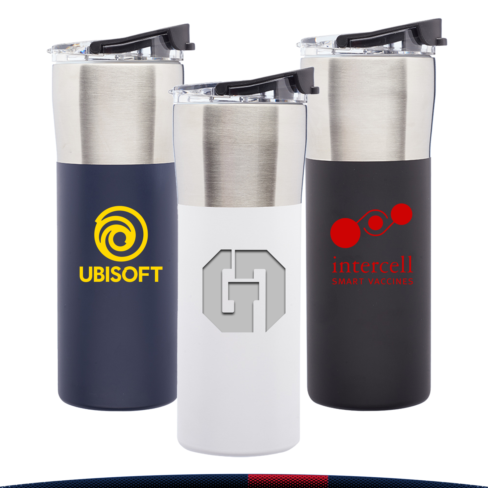19 oz. Stainless Steel Travel Mug With Lids 4