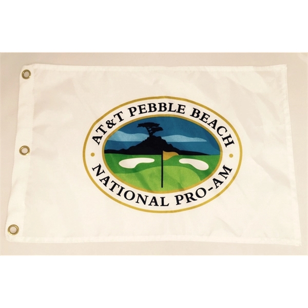 Golf Flag, 14" x 20", with 3 grommets, Heavy nylon 3