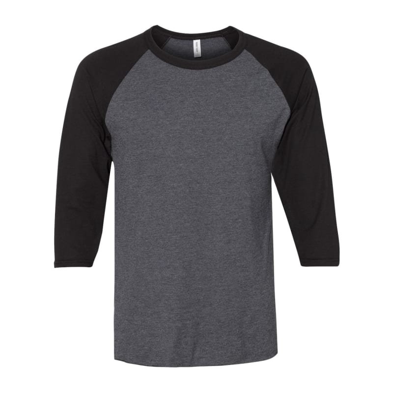JERZEES Premium Blend Ringspun Three-Quarter Sleeve Raglan Baseball T-Shirt - 560RR 1