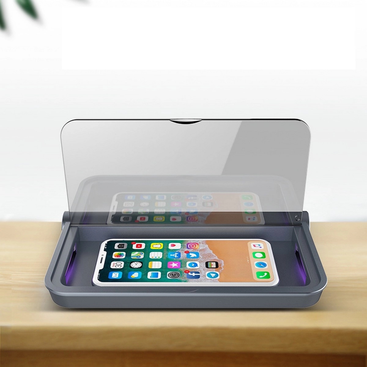 Portable UV Cell Phone Sanitizer With Wireless Charger 2