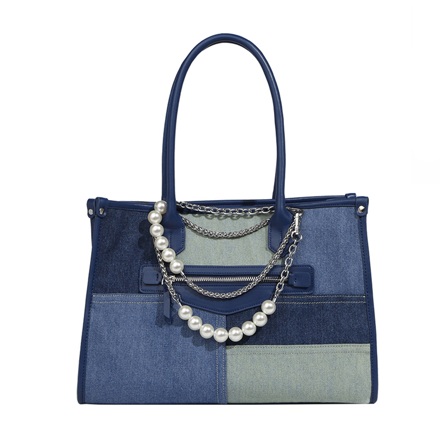 2 IN 1 Denim Shoulder Handbag 1