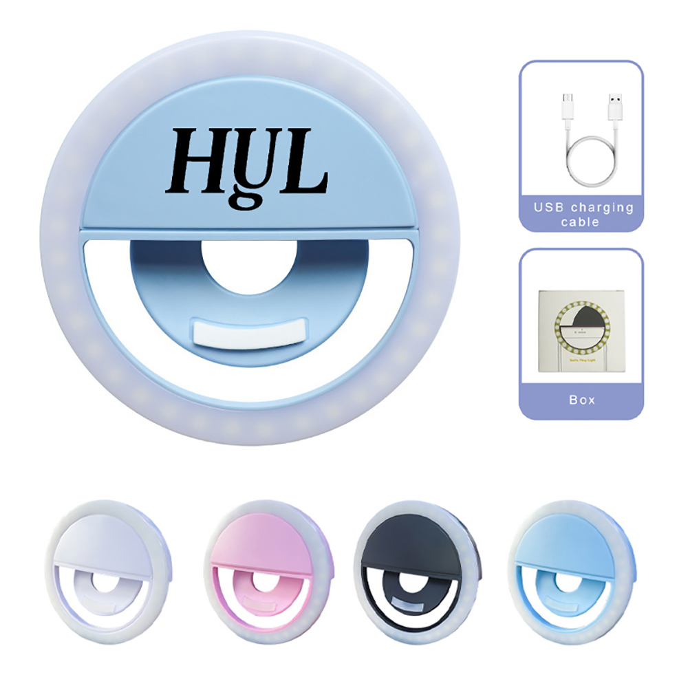 Phone Selfie LED Ring Fill Light Recharging 6
