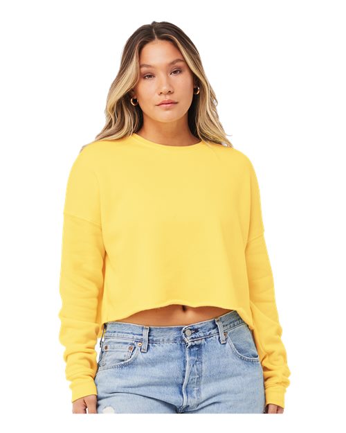 Women's Crop Crewneck Sweatshirt - 7503 24