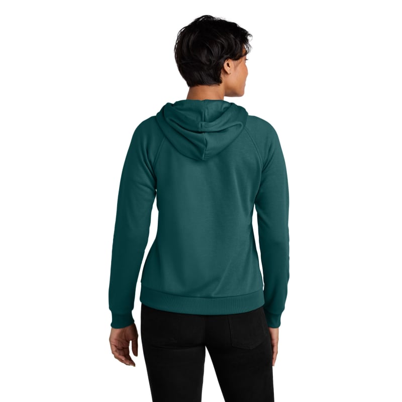 AllMade Women's Organic CVC Fleece Full-Zip Hoodie 10