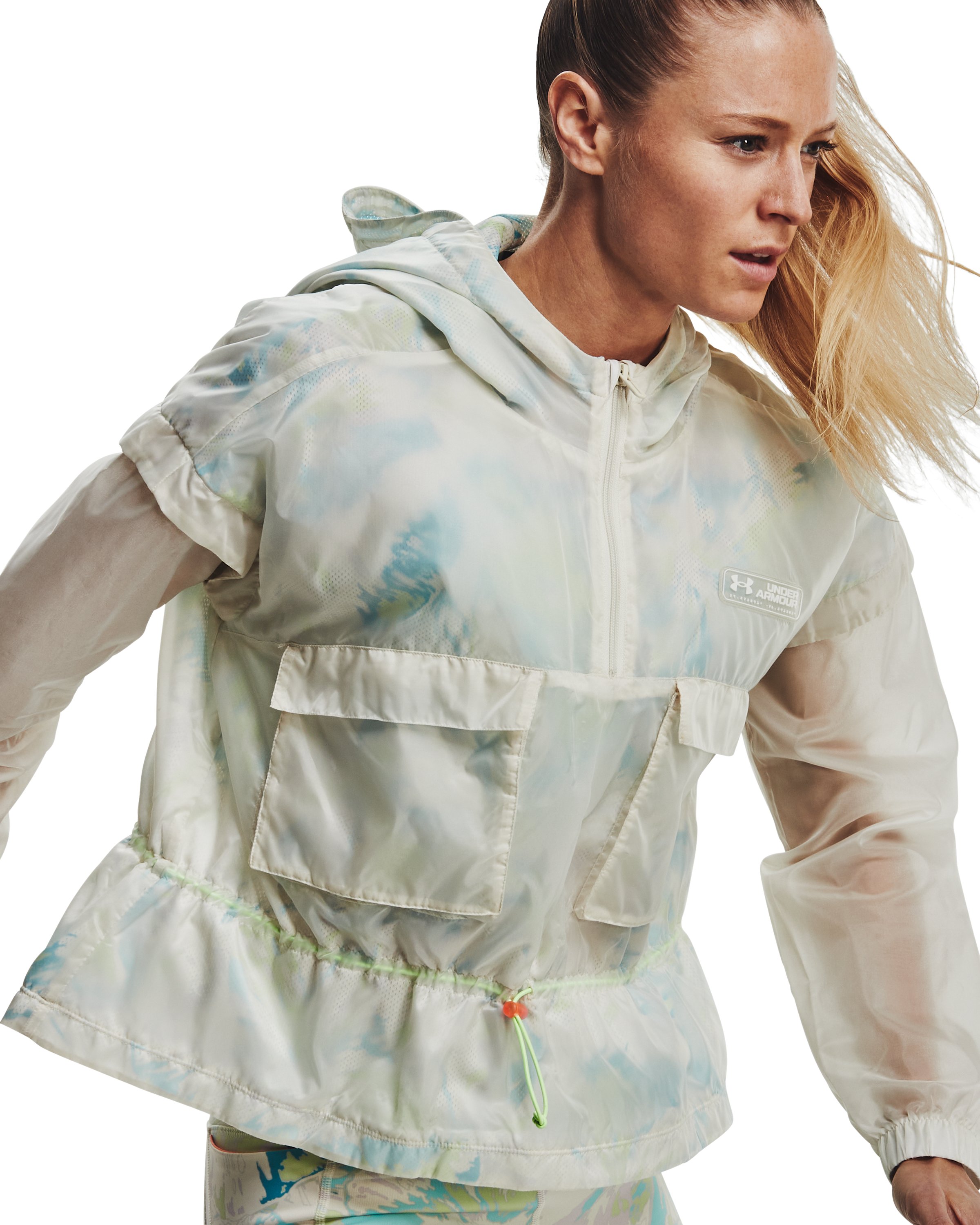 Women's UA Translucent Woven Jacket 1