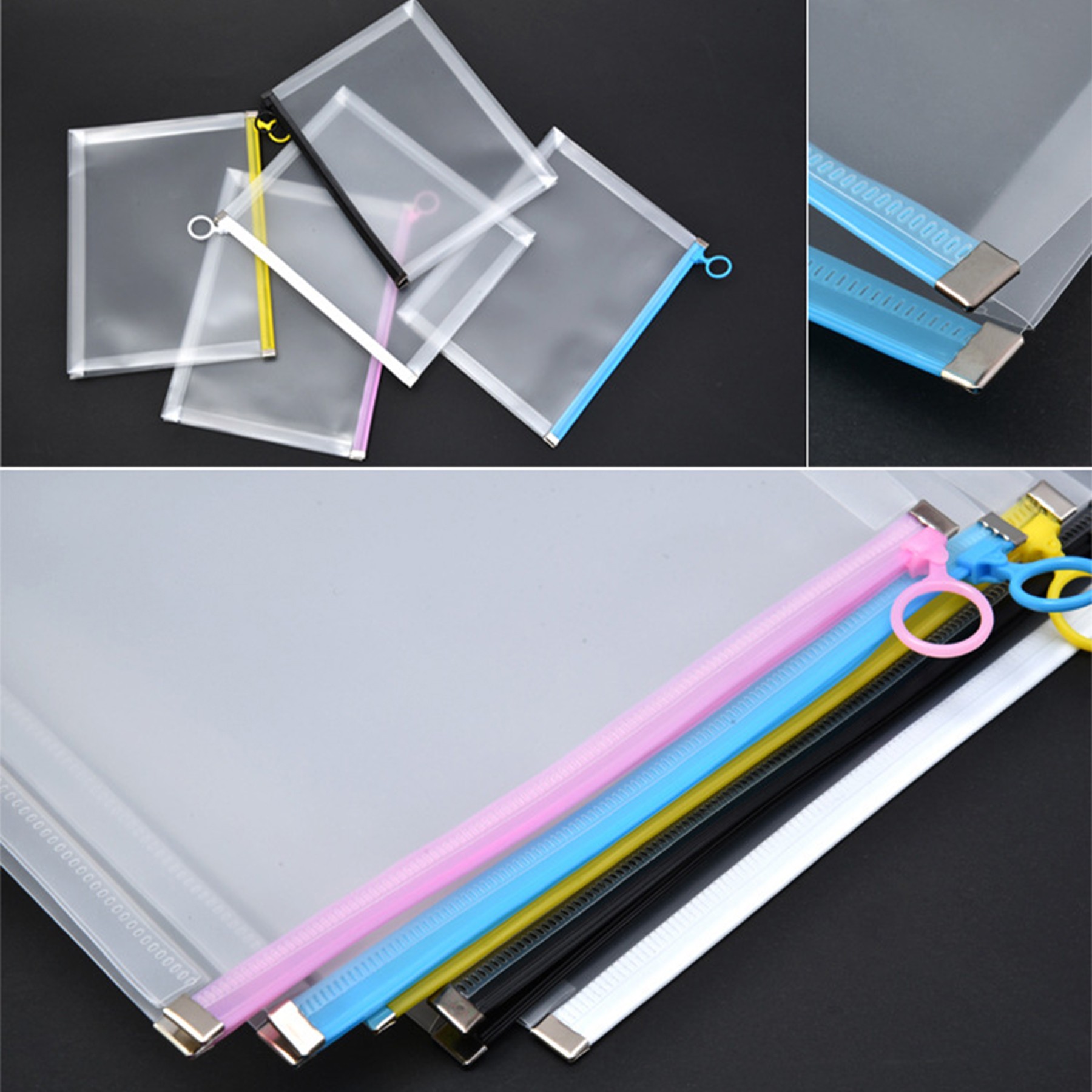 A4 Zip Document File Folder Expanding Envelope 2