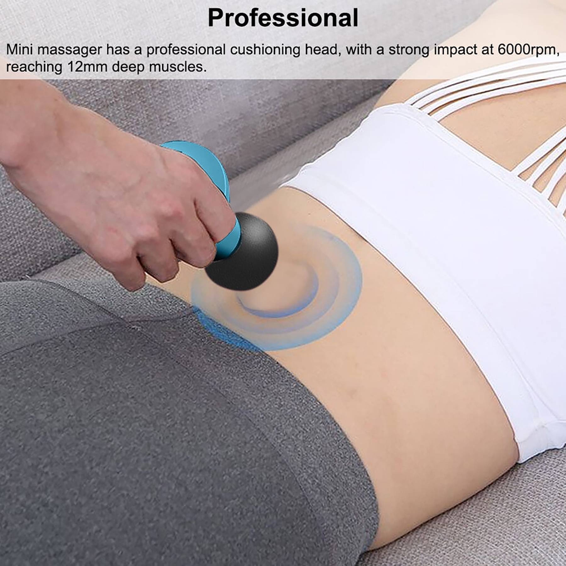 Mini Pocket Electric Fascia Guns USB Charging 4