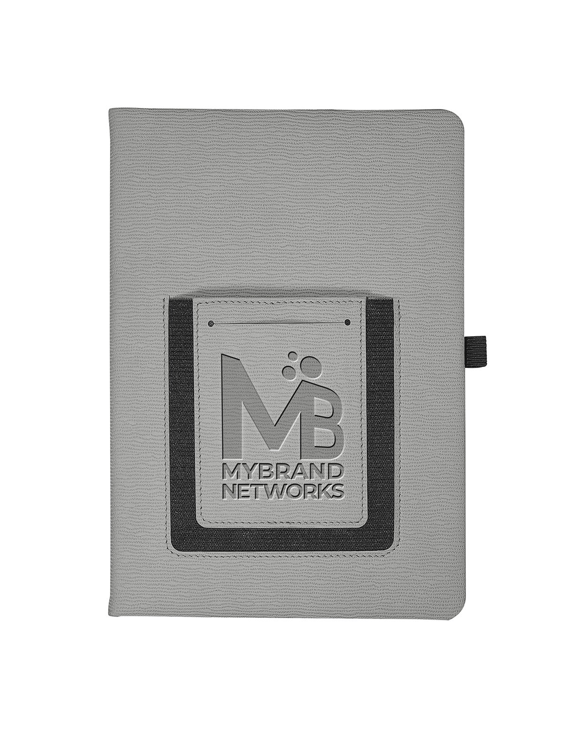 Roma Journal Notebook With Phone Pocket 5.625" X 8.25" 2