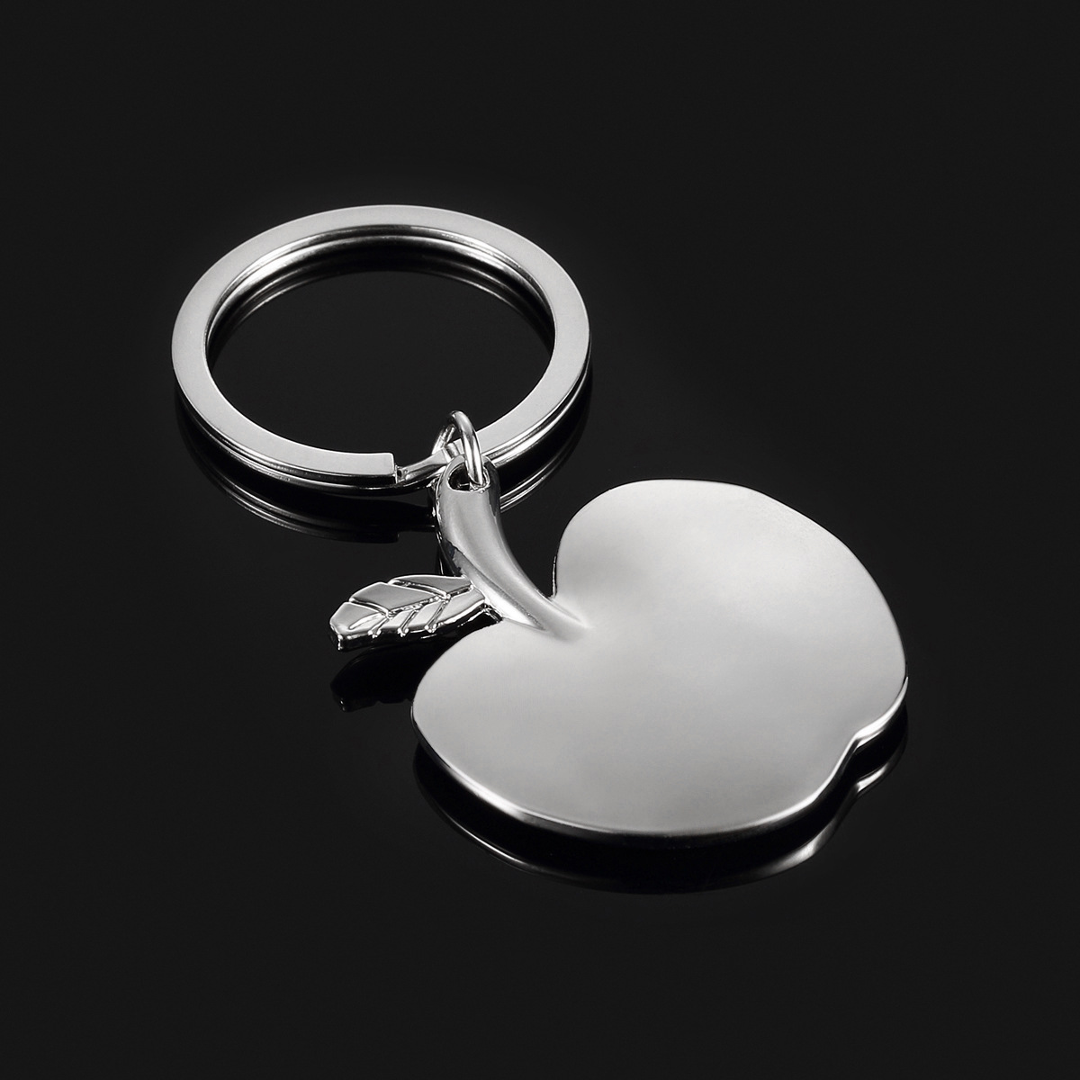 Creative Metal Apple Key Ring 5