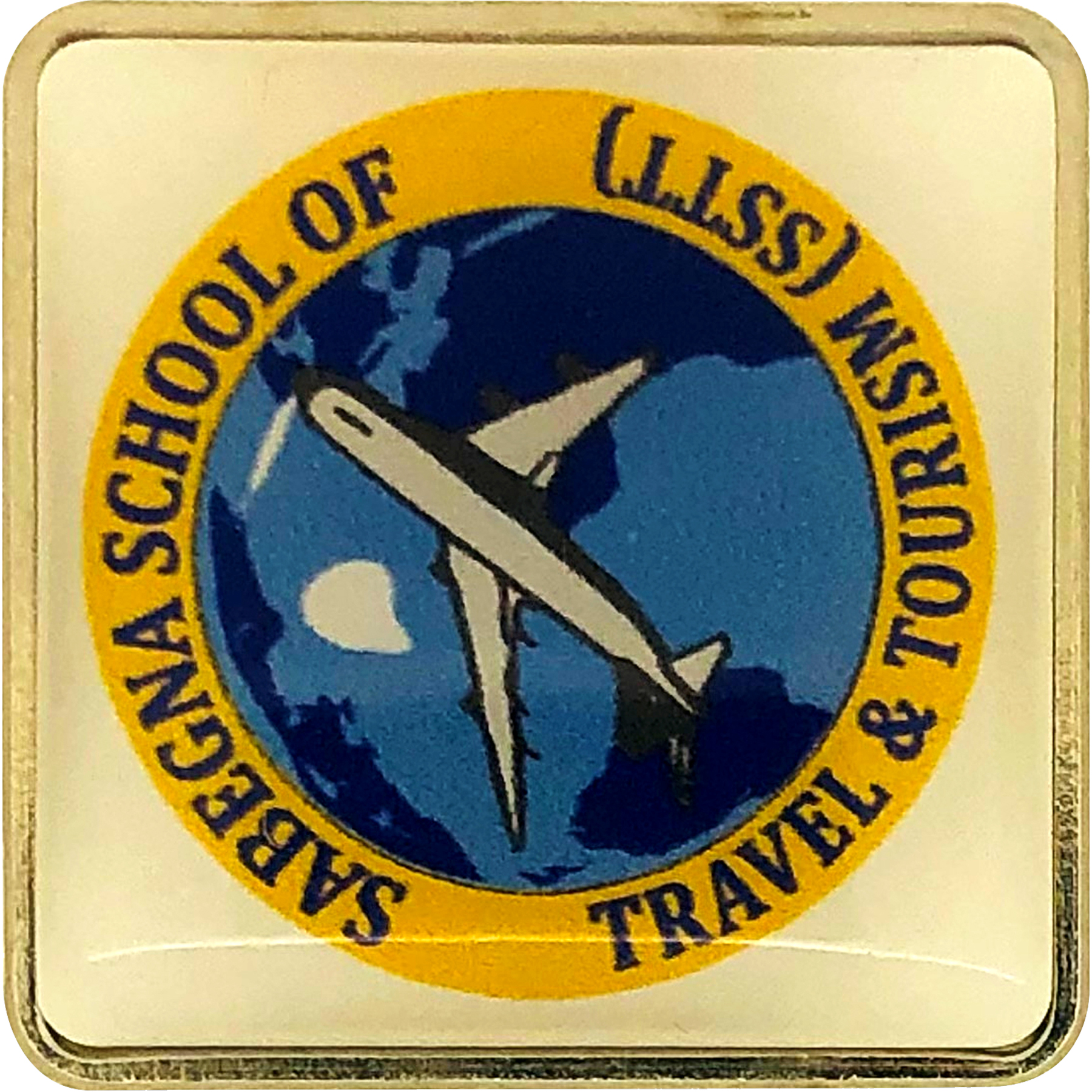 Digistock Lapel Pins: 1 1/4" W x 1 1/4" H Rounded Square