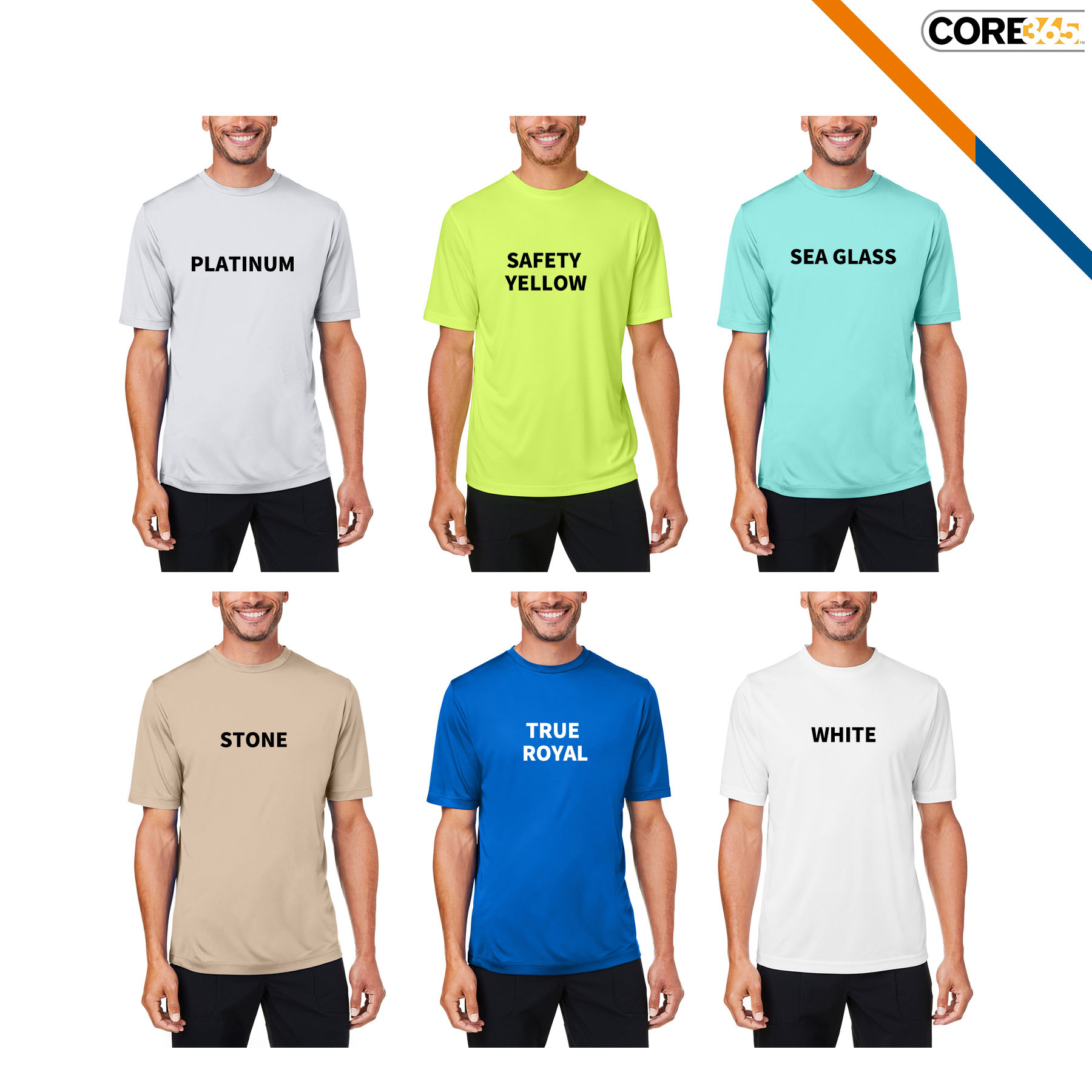 CORE365® 4 OZ. Unisex Capital Performance T-Shirt 5