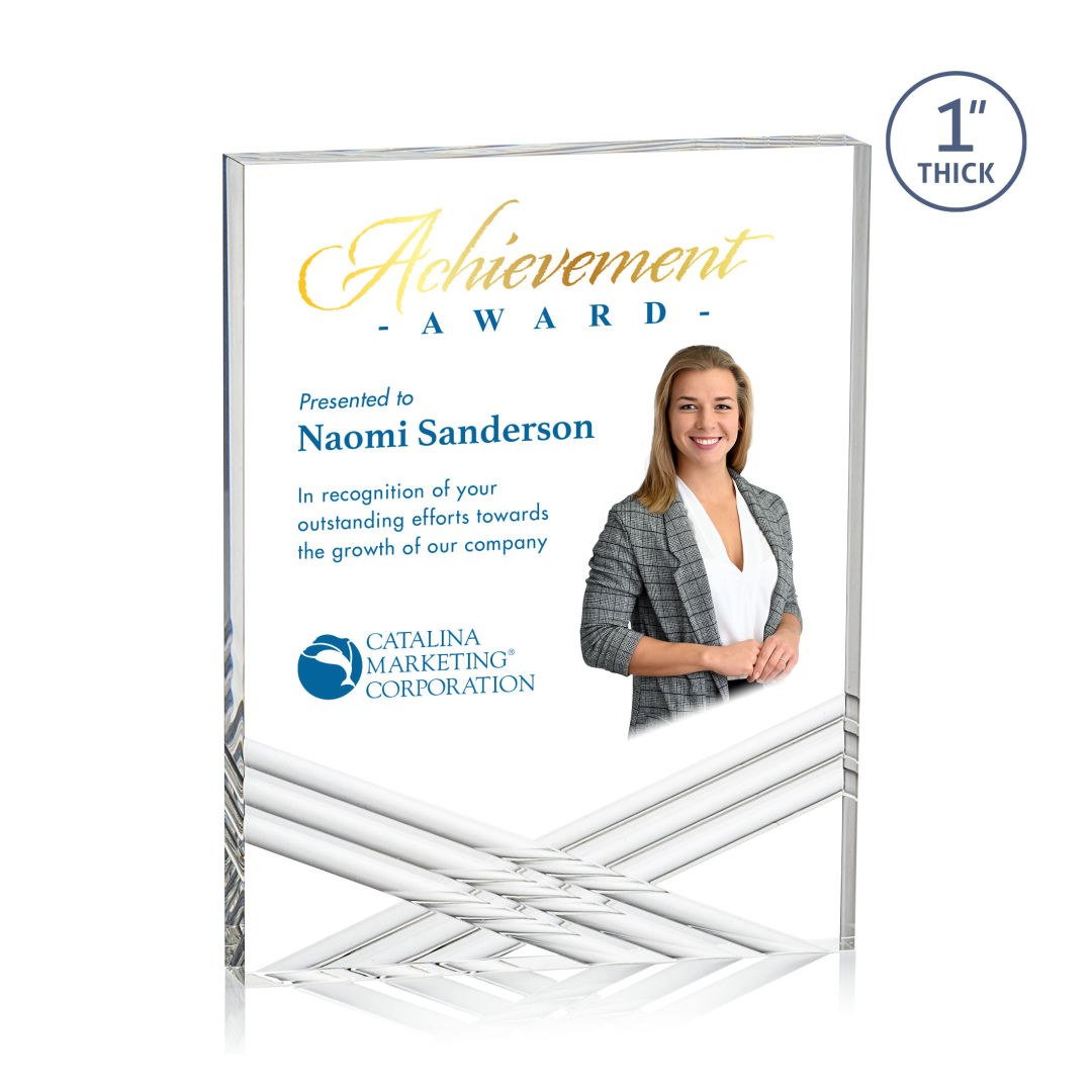 Chestham VividPrint™ Award - Clear 8