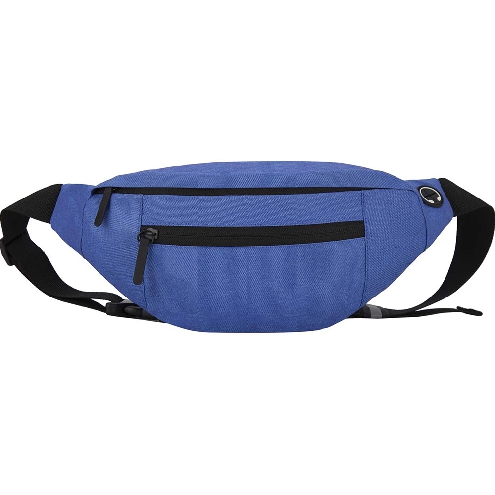 Large Crossbody Fanny Pack with 4-Zipper Pockets 6