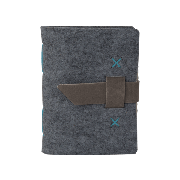 Harlequin Felt Journal 43