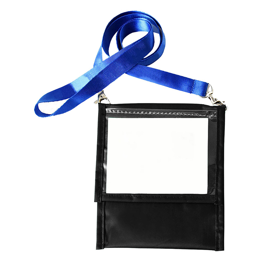 Adjustable Lanyard Neck Wallet - 6.75" x 5.25" 6