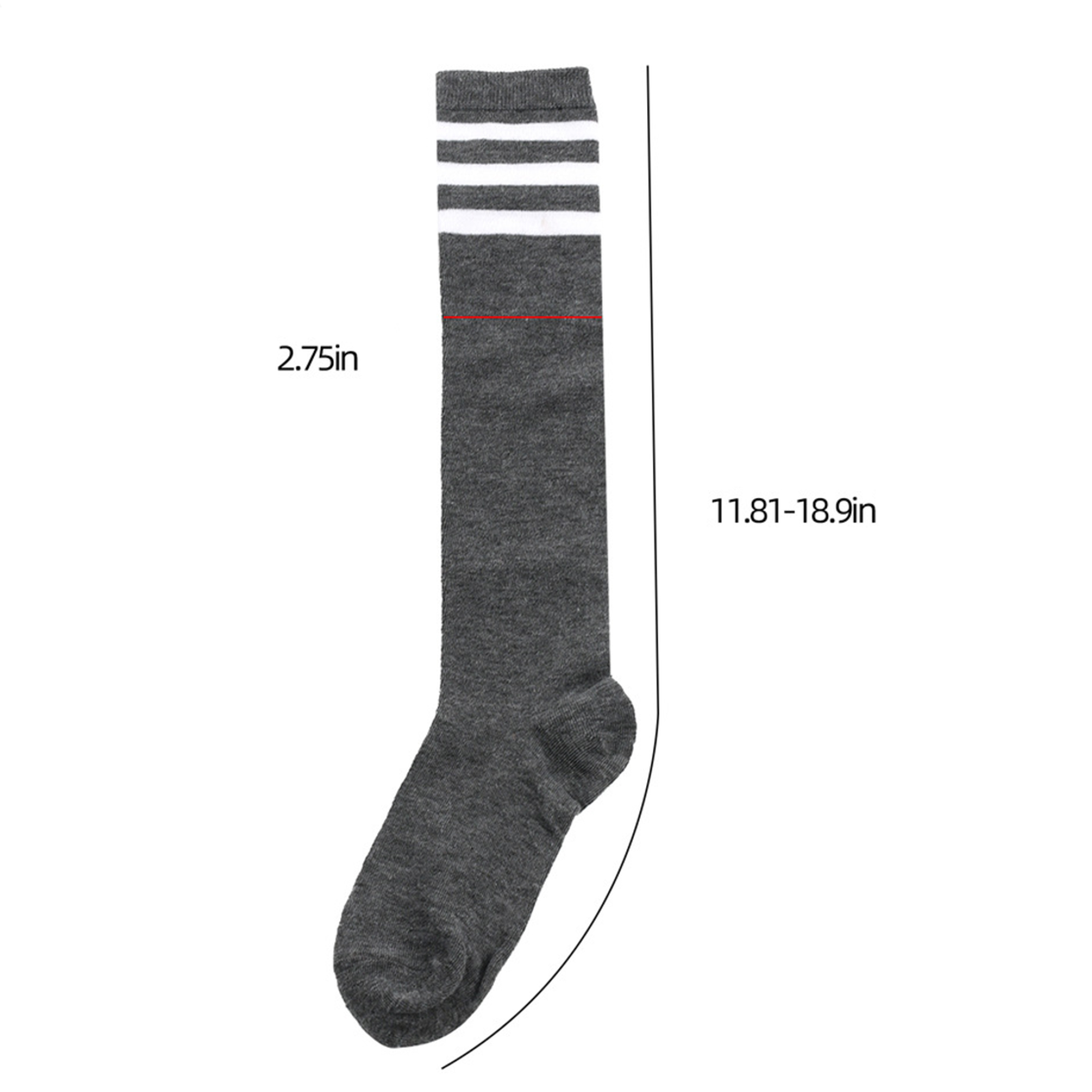 Weaving Athletic Striped Socks 1