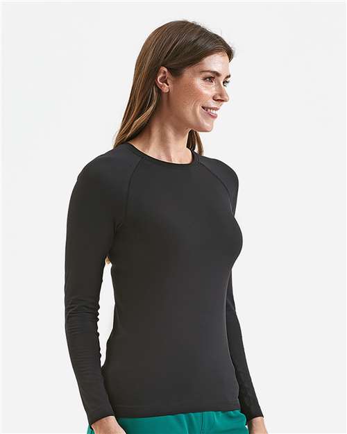 Women's Unstoppable Long Sleeve Fresh Underscrub Base Layer T-Shirt - NN370 21