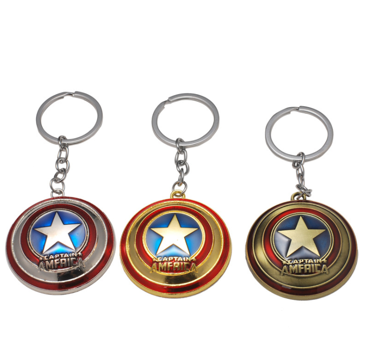 VNFLY Captain America Shield Keychain (Rotative Version) 2