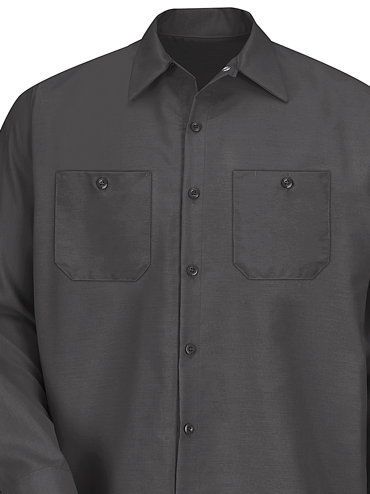 Red Kap Shirts -  Men's Long Sleeve Industrial Work Shirt 8