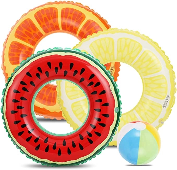 35" Watermelon Pool Party Raft 11
