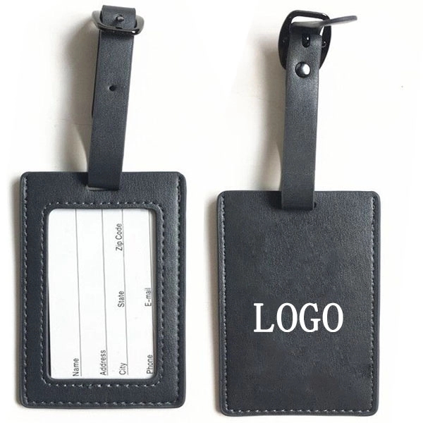Leather Luggage Tag 1