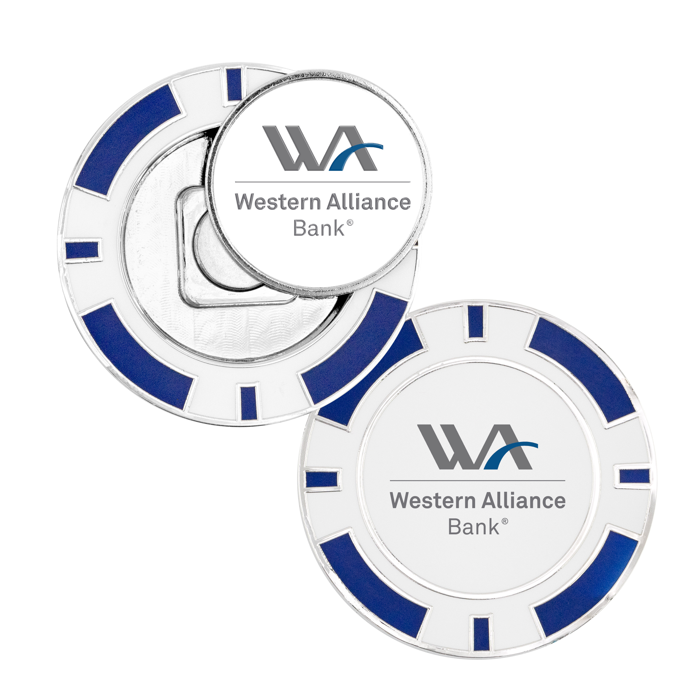 Golf Poker Chip Coin w/ Ball Marker 8