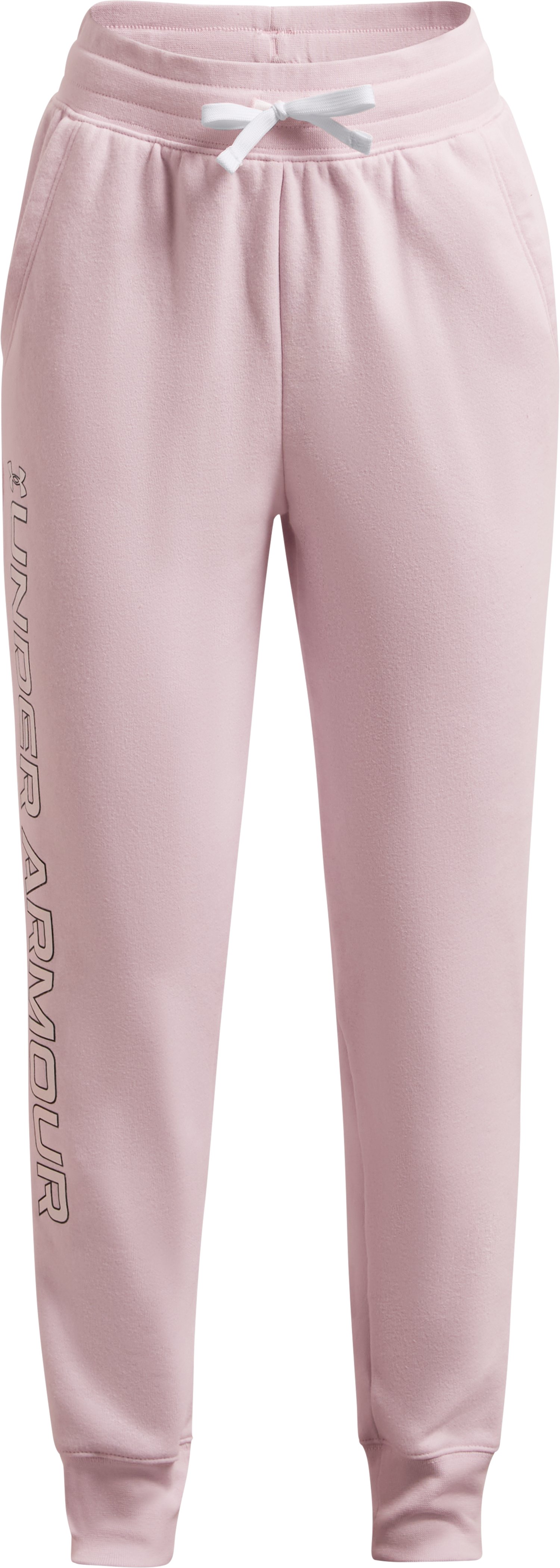 UA Rival Fleece Girls' Joggers 6