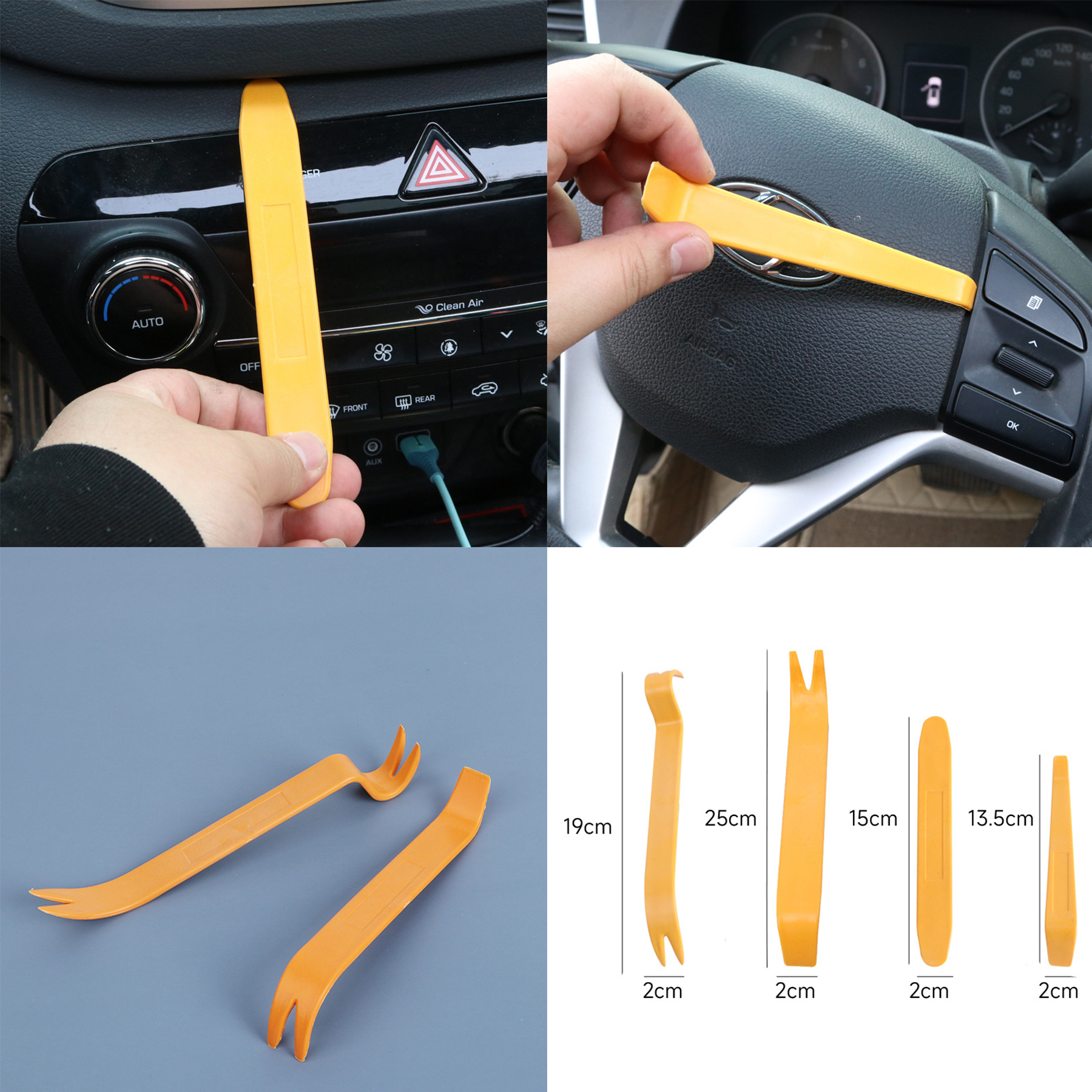 Car Door Plastic Trim Panel 2