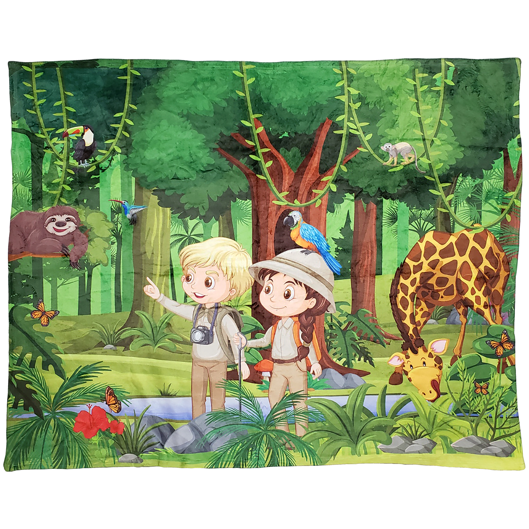 SilkTouch 30" x 40"  Blanket Dye Sublimated