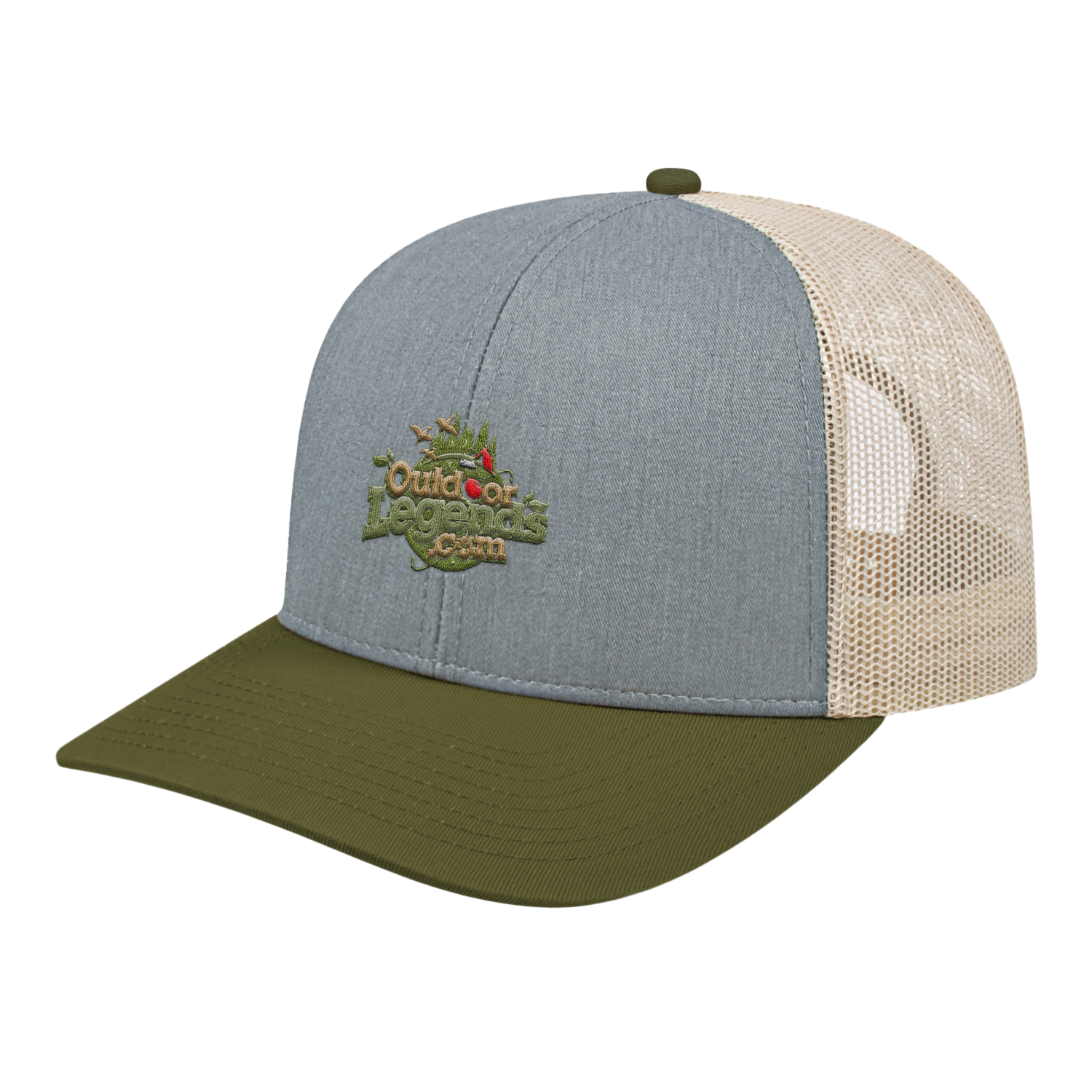 C A Poly Cotton Mesh Back Cap 41