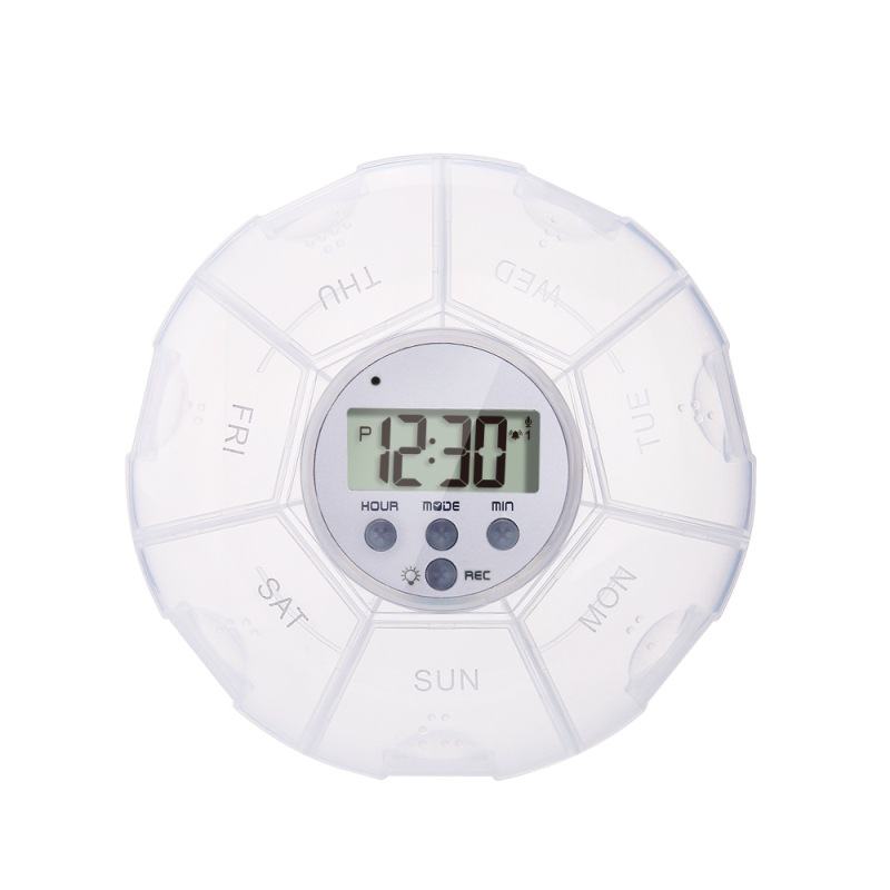 Week Pill Box With Timer 4